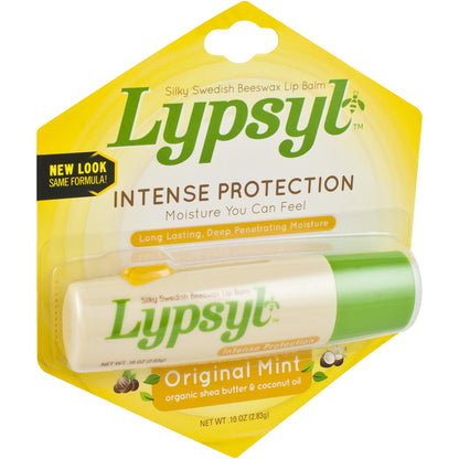 Lypsyl Intense Protection Original Mint Lip Balm 0.10 oz (3-Pack)