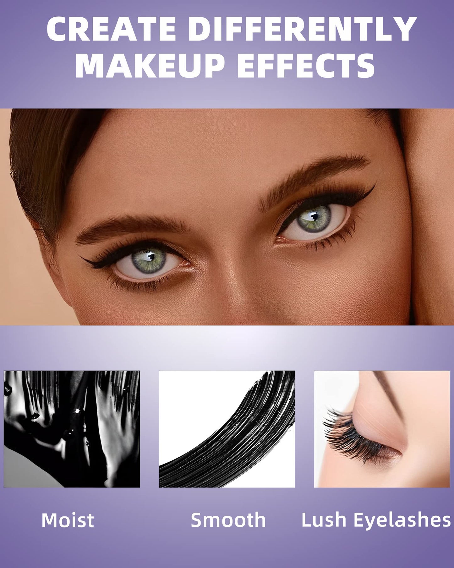 LYSdefeu 5D Colored Mascara – 7 Colors, Waterproof, Volume & Length