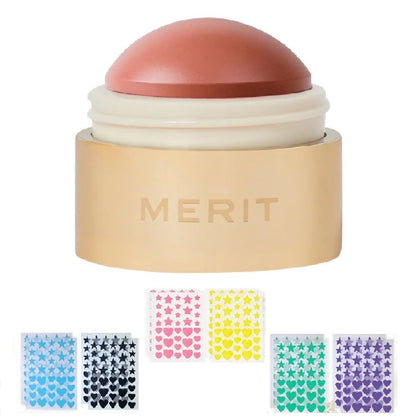 M Flush Balm Cream Blush – Beverly Hills Soft Peach + Bonus Acne Patch (0.31oz)