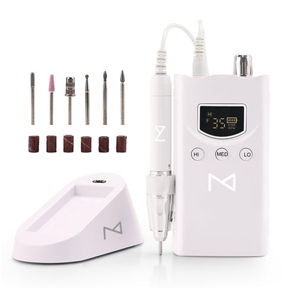 M GEM Brushless Nail Drill 35K RPM | Cordless Efile for Acrylic, Gel & Natural Nails