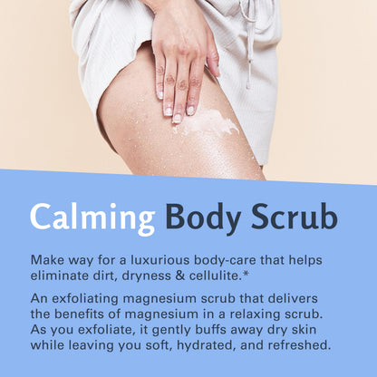 M3 Naturals Magnesium Body Scrub – Exfoliation & Relaxation (16 oz)
