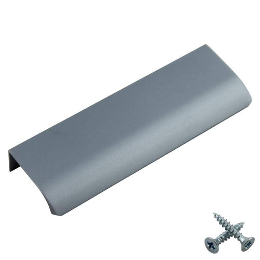 M4TEC Alva Bar Pull Handle Steel Grey VD3 - Pack of 10