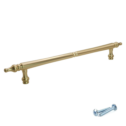 M4TEC Bar Handle Brushed Brass Doors or Cupboards VH6 Series Pack of 10