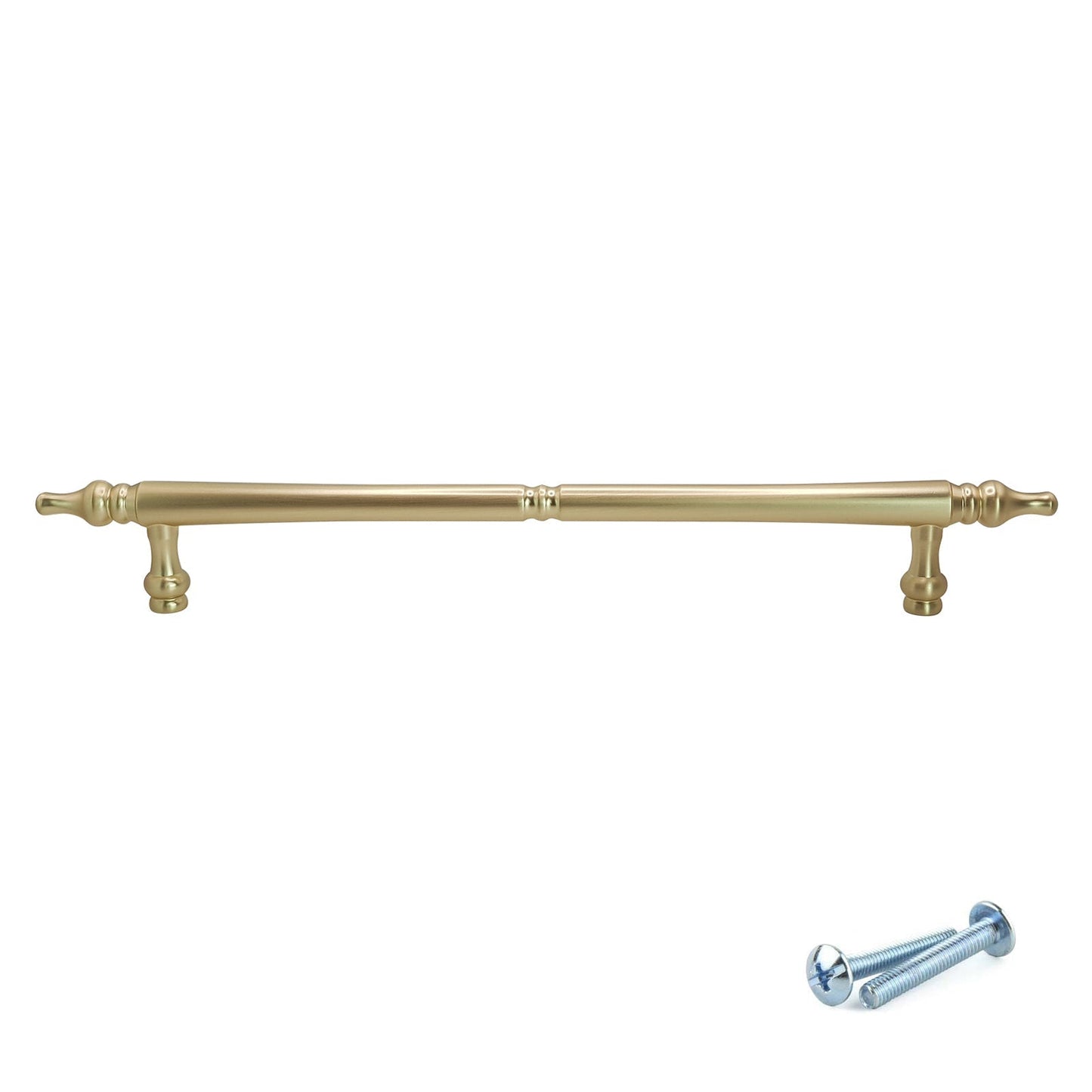 M4TEC Bar Handle Brushed Brass Doors or Cupboards VH6 Series Pack of 10