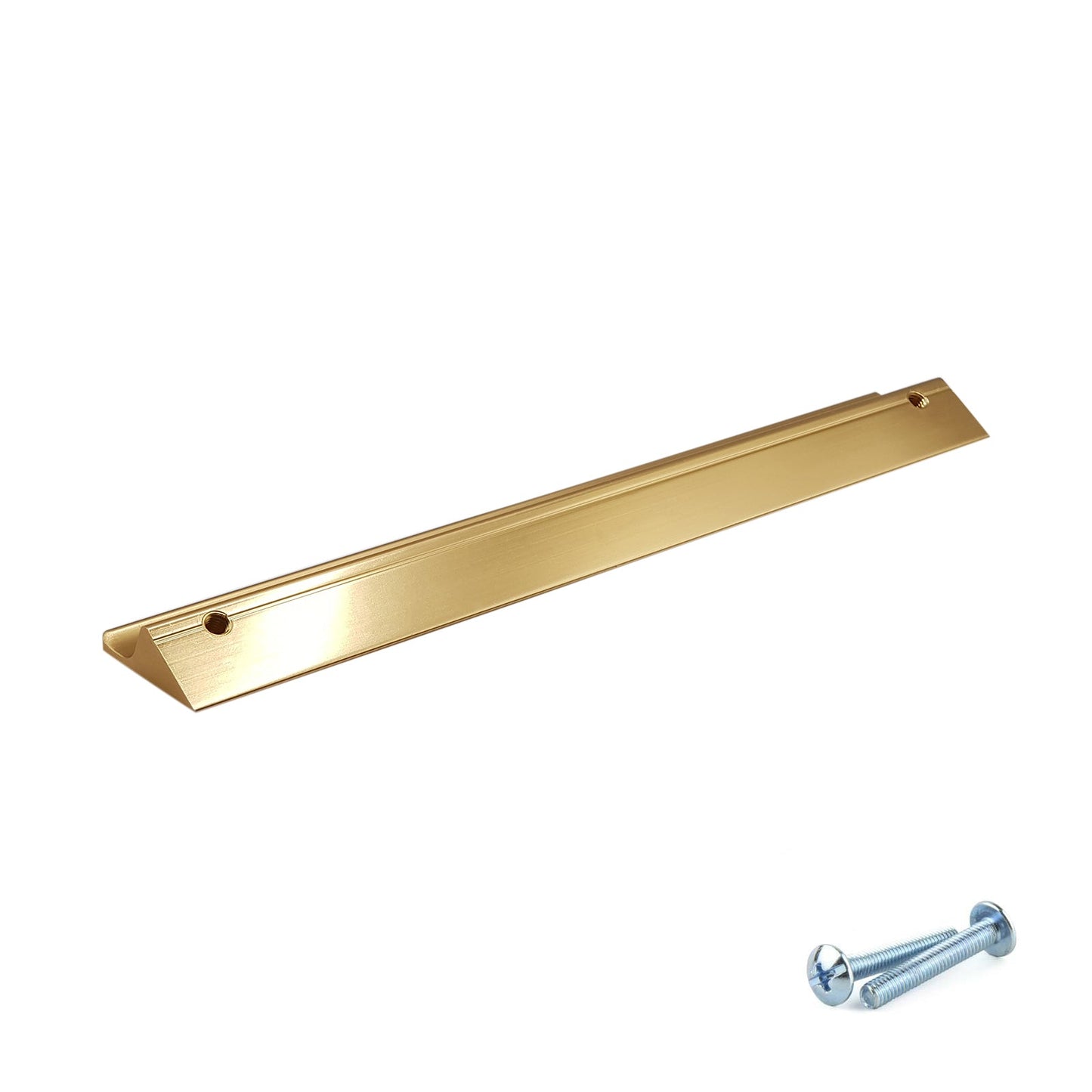 M4TEC Bar Pull Handle Brushed Brass Door, Drawer & Cupboard VE8 Dalry Series