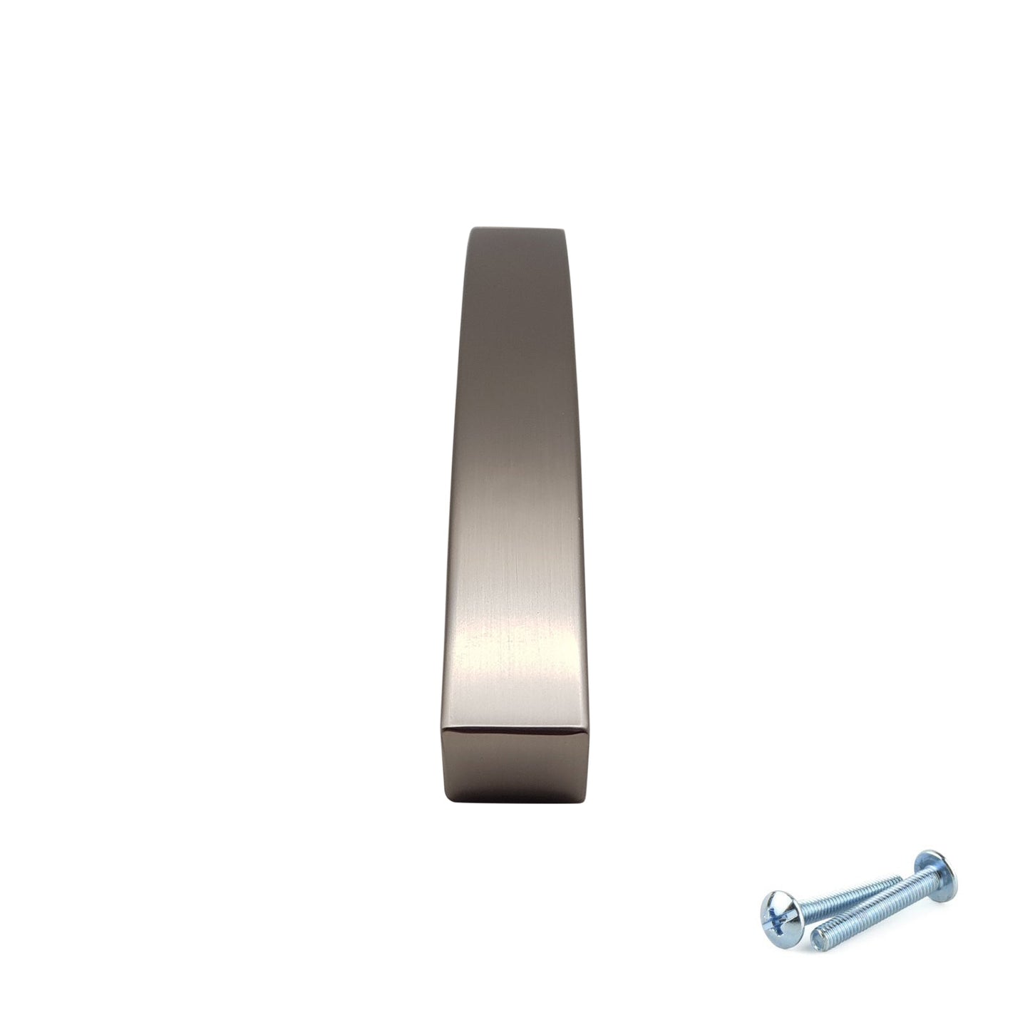 M4TEC Bow Pull Handle Matt Satin Nickel Door, Drawer & Cupboard VE9
