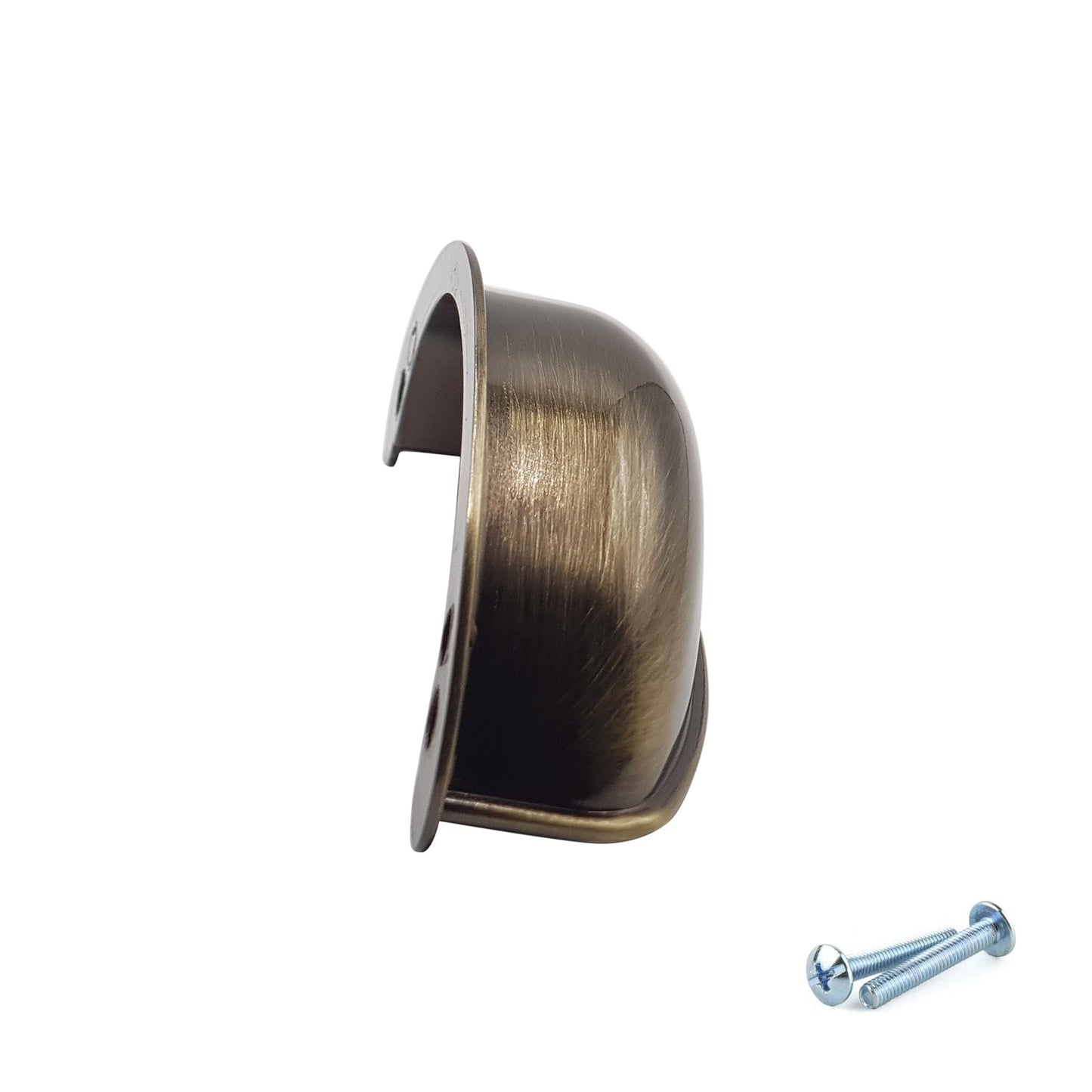 M4TEC Cup Handle Brushed Brass Door, Drawer & Cupboard VG3 Series