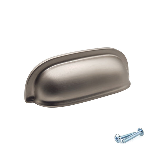 M4TEC Cup Handle Brushed Nickel Doors or Cupboards VG5 Series