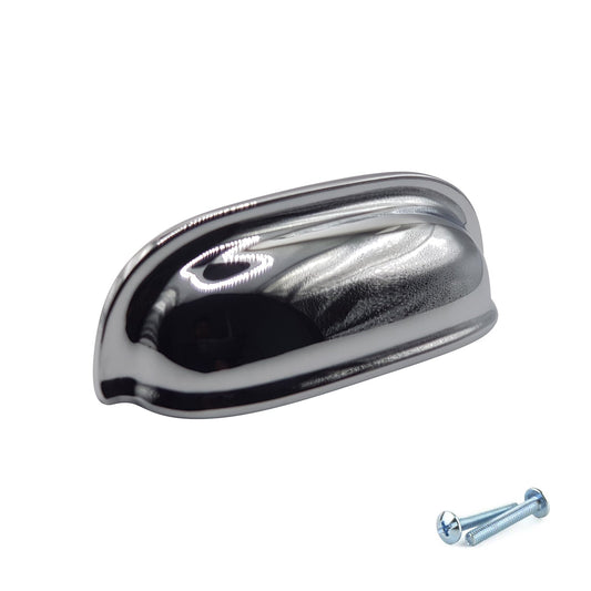M4TEC Cup Handle Polished Chrome Doors or Cupboards VG5 Series