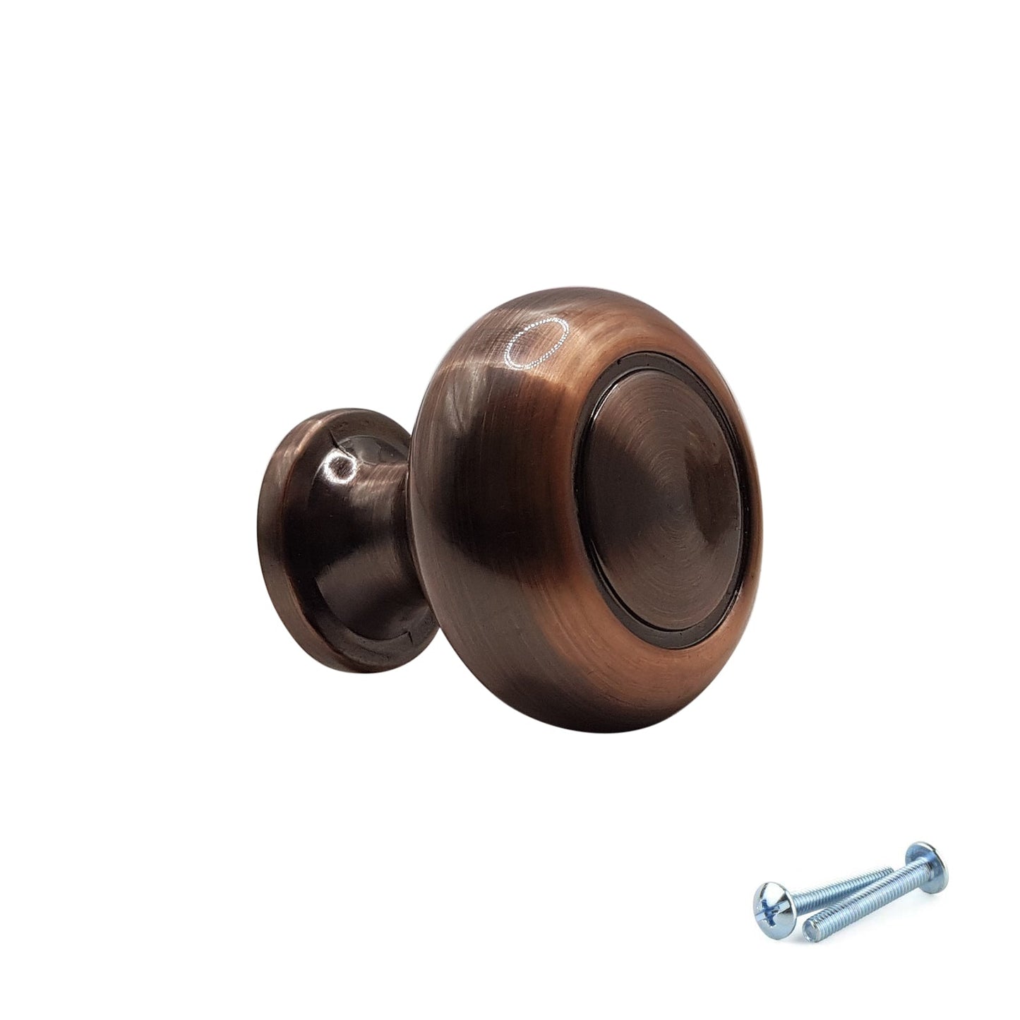 M4TEC Knob Handle Antique Copper Doors or Cupboards VH5 Series