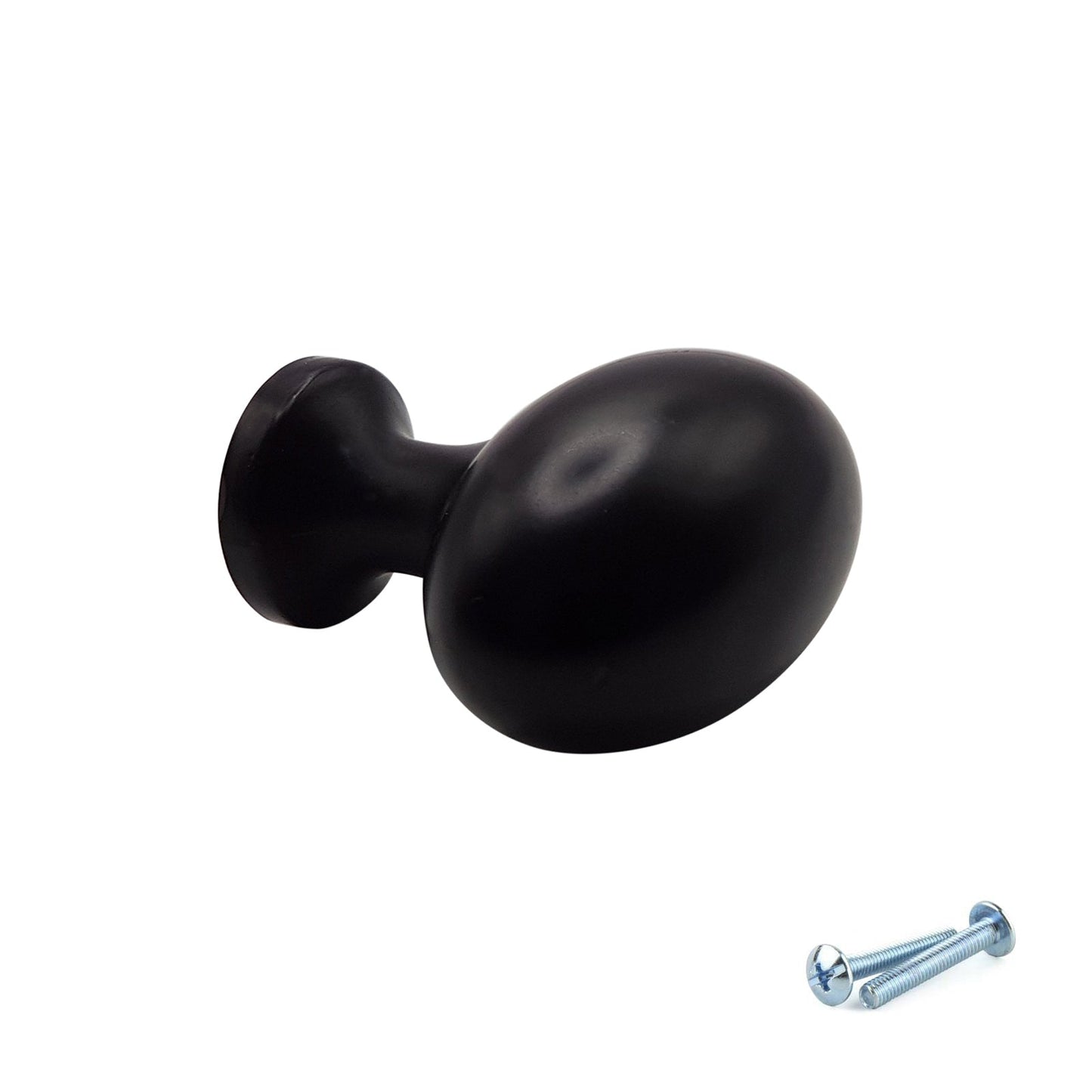 M4TEC Knob Handle Black Doors or Cupboards VG8 Series