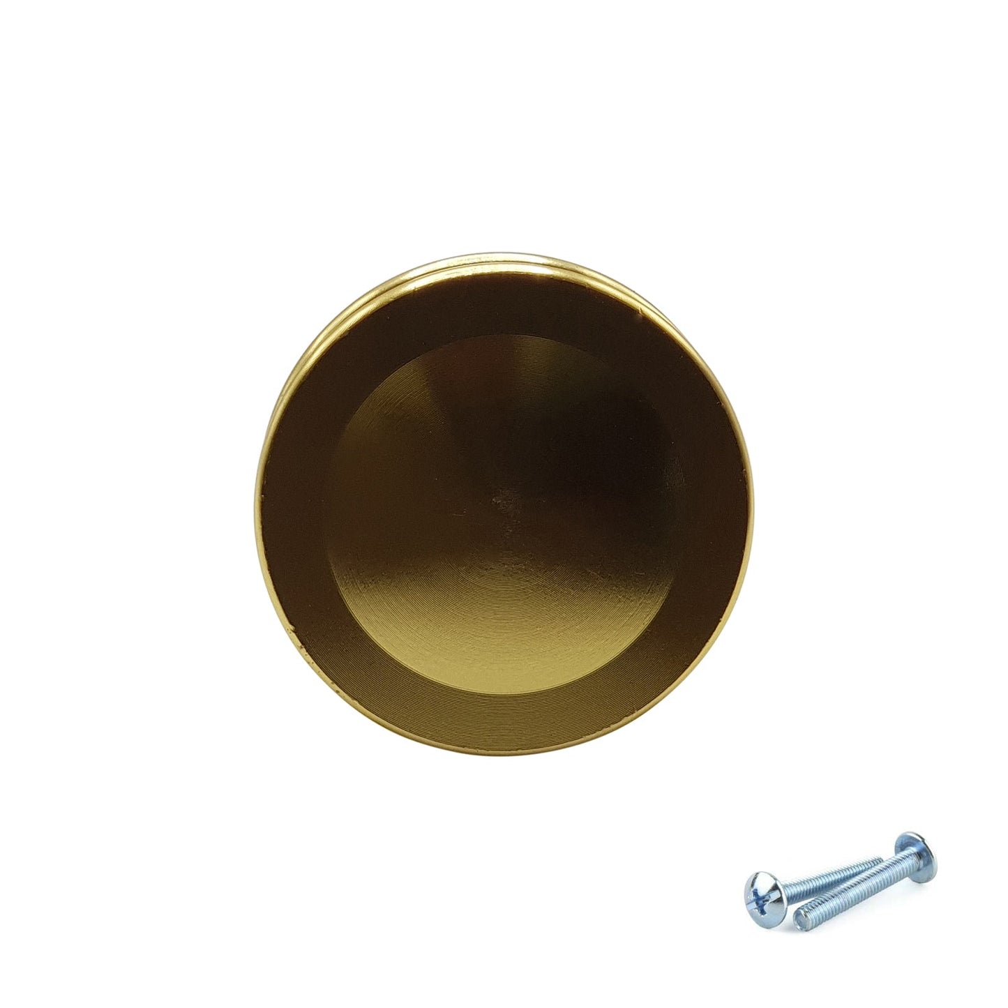 M4TEC Knob Handle Brushed Brass Doors or Cupboards VG7 Series 30mm