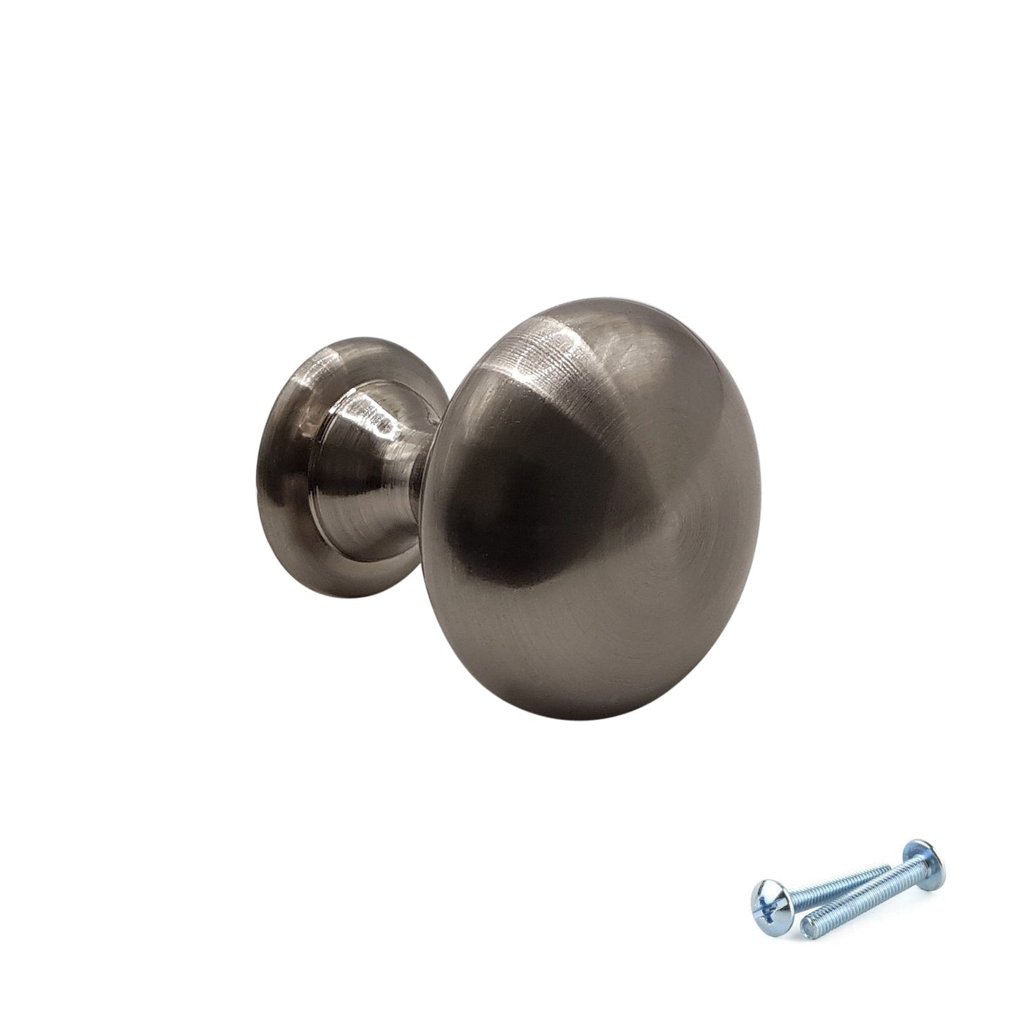 M4TEC Knob Handle Brushed Nickel Doors or Cupboards VH4 Series