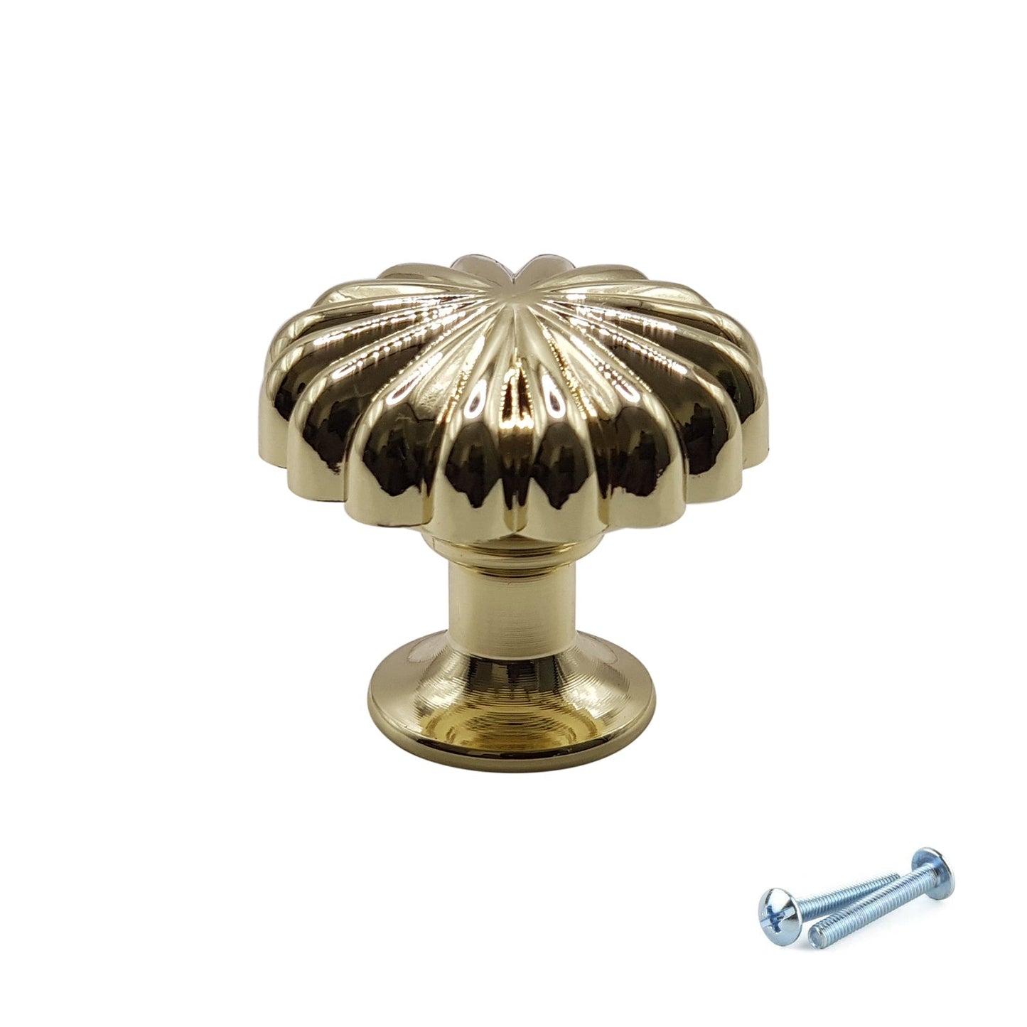 M4TEC Knob Handle Karat Gold Doors or Cupboards VH3 Series