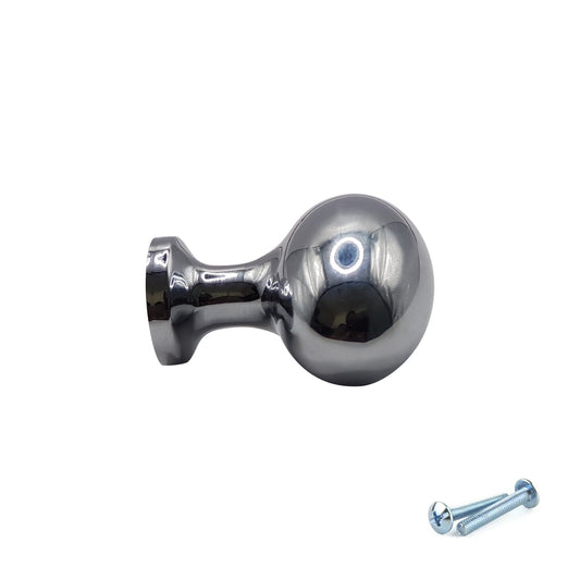 M4TEC Knob Handle Polished Chrome Doors or Cupboards VG8 Series 25mm