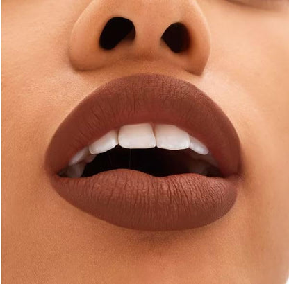MAC Locked Kiss 24HR Lipstick - 65 Posh (0.06 oz) | Long-Wear Matte Lip Color