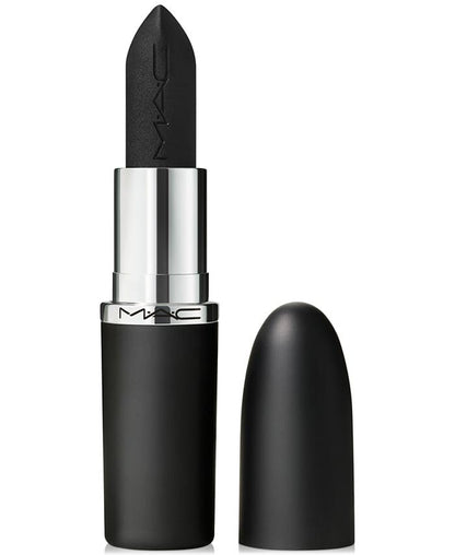 MAC M·A·CXIMAL Silky Matte Lipstick in Caviar — 0.1 oz