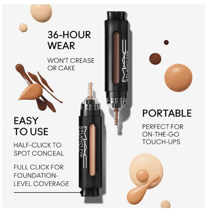 MAC Studio Fix Every Wear All Over Face Pen NW15 - Buildable Coverage & Natural Matte