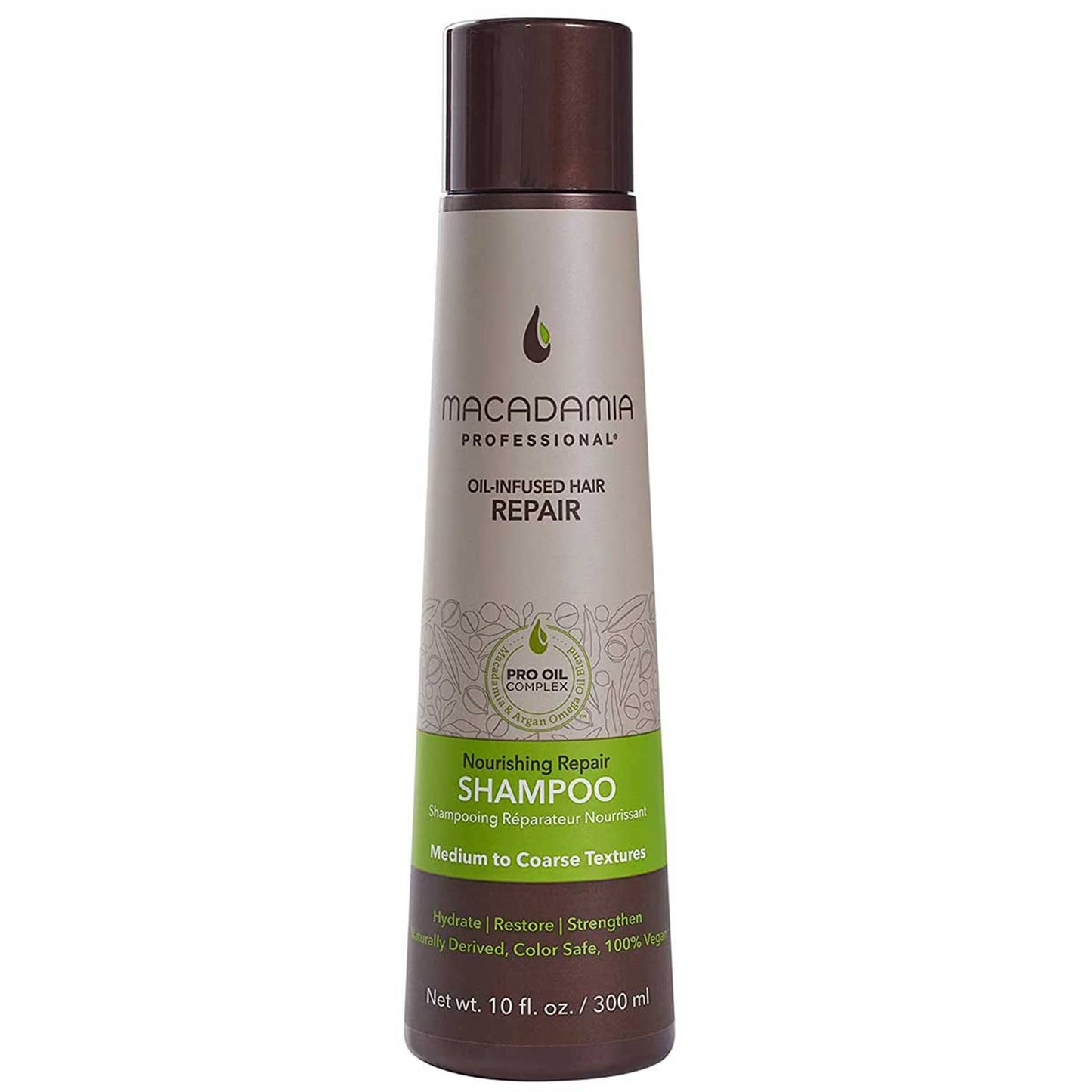 Macadamia Professional Nourishing Shampoo – Sulfate & Paraben Free, 10 oz