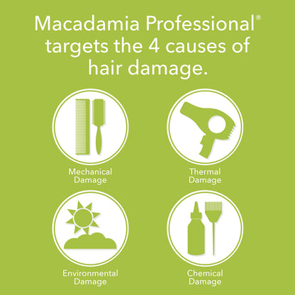 Macadamia Professional Weightless Repair Hair Masque for Thin Fine Hair – Color-Safe, Vegan & Cruelty-Free, 7.5 oz