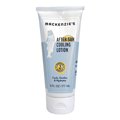 MacKenzie's After Sun Cooling Lotion – Natural Body Lotion (6 oz) | Gifts for Men, Fishermen, Cooks, Gardeners