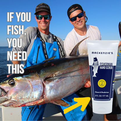 MacKenzie's Fisherman Hand Scrub – Hand Cleaner & Deodorizer | Gifts for Men