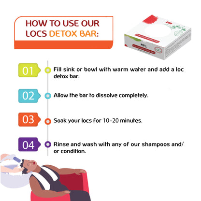 Made For Locs Vegan Detox Bar | Deep Clean for Locs | MFL
