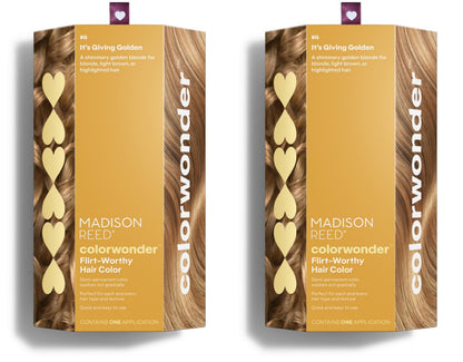 Madison Reed ColorWonder Demi-Permanent Hair Color — Ammonia-Free, Cruelty-Free, 8G Golden Bold (Pack of 2)