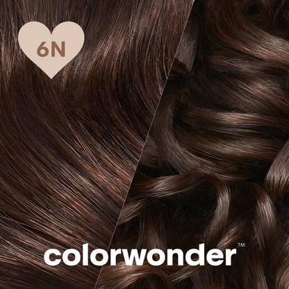 Madison Reed ColorWonder Demi-Permanent Hair Color 6N Brunette Bombshell – Ammonia-Free, Pack of 2