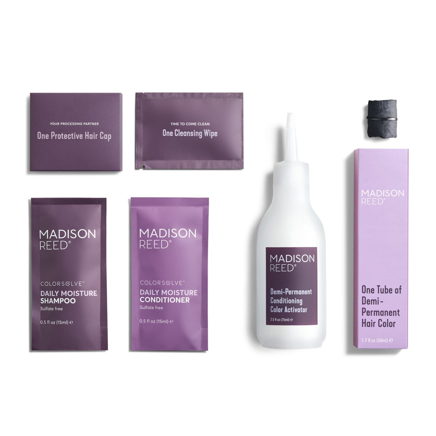 Madison Reed ColorWonder Demi-Permanent Hair Color – Jetset Black (2N) – Pack of 2, Ammonia-Free