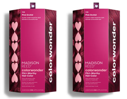 Madison Reed Colorwonder Demi-Permanent Hair Color — Pink Orchid (7VR) – Ammonia-Free, Cruelty-Free, Pack of 2