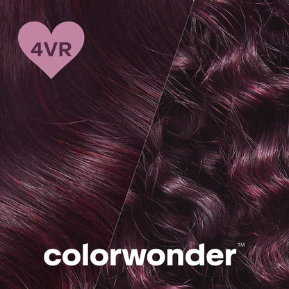 Madison Reed ColorWonder Demi-Permanent Hair Color – Ammonia-Free Plum (4VR), Pack of 2