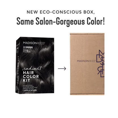 Madison Reed Radiant Hair Color Kit Soft Black Parma Black – 2-Pack | Ammonia & PPD-Free