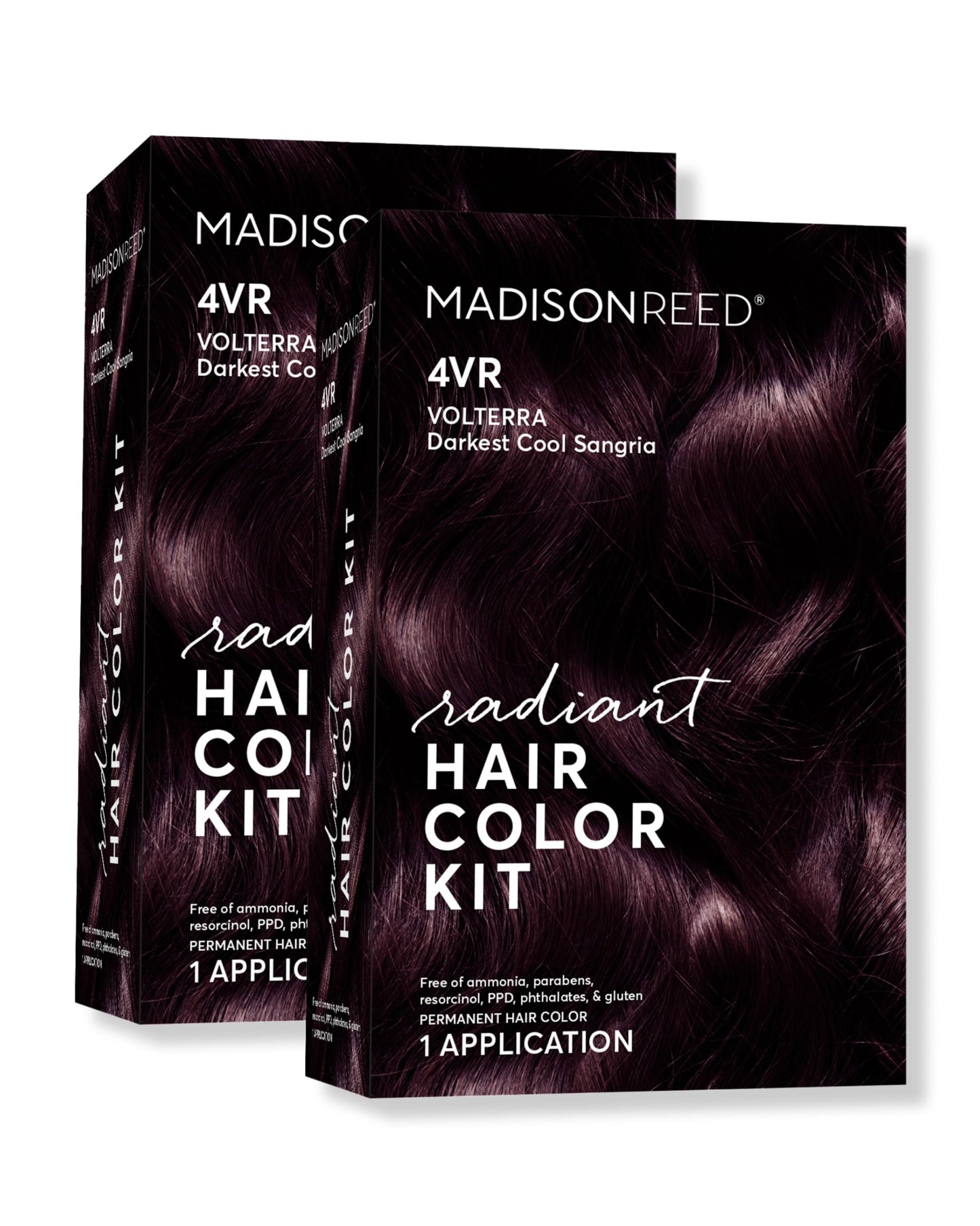 Madison Reed Radiant Hair Color Kit 4VR Dark Sangria – 2 Pack