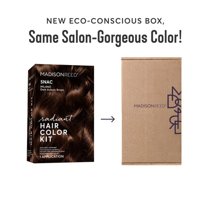 Madison Reed Radiant Hair Color Kit 6NAC Verona – PPD-Free & Ammonia-Free, 2 Pack