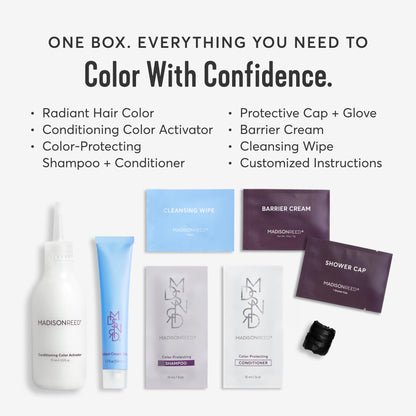 Madison Reed Radiant Hair Color Kit 6NAC Verona – PPD-Free & Ammonia-Free, 2 Pack
