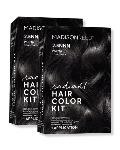 Madison Reed Radiant Hair Color Kit Soft Black Parma Black – 2-Pack | Ammonia & PPD-Free