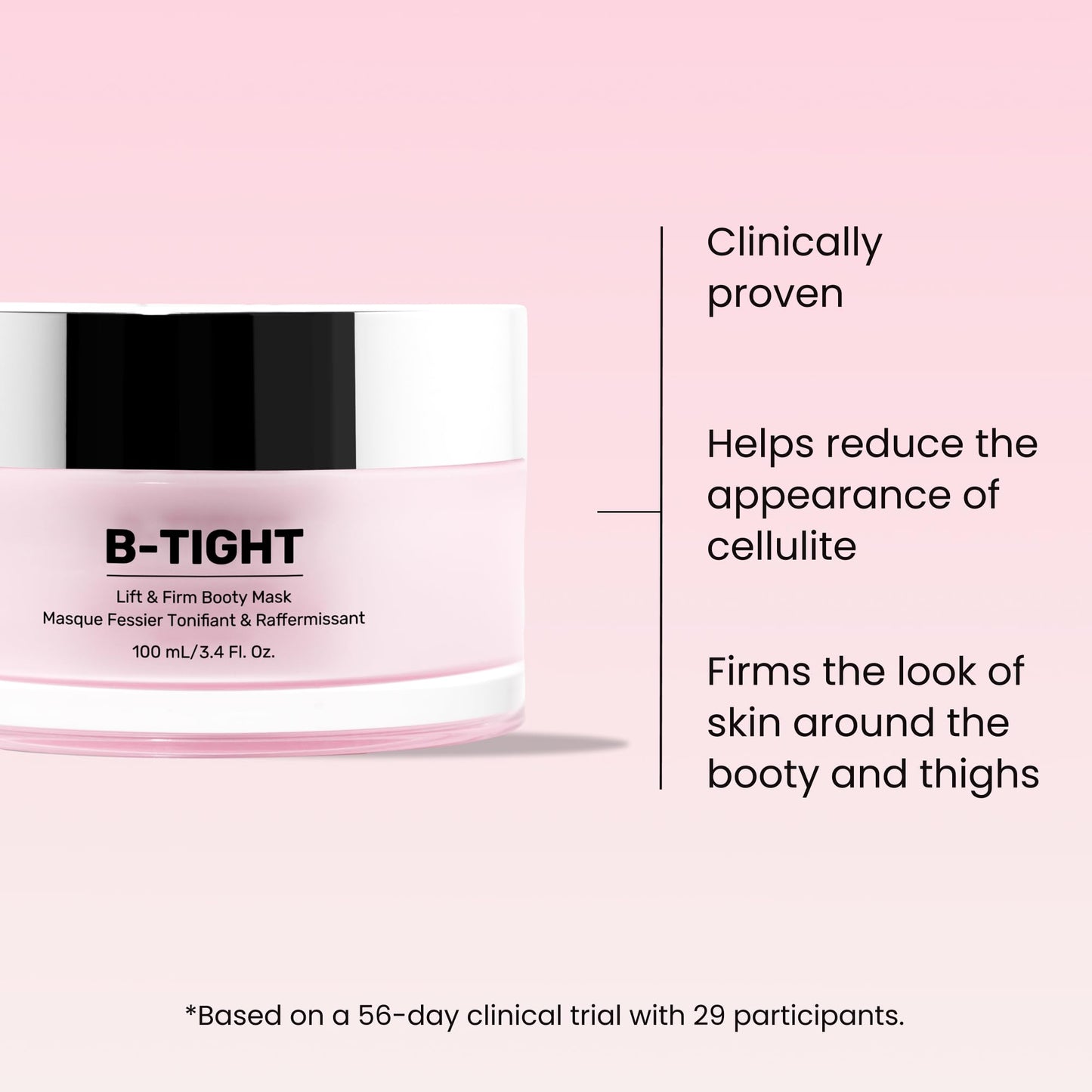 MAËLYS B-TIGHT Lift & Firm Booty Mask - 2 Pack | Tighten, Smooth & Firm Booty & Thighs