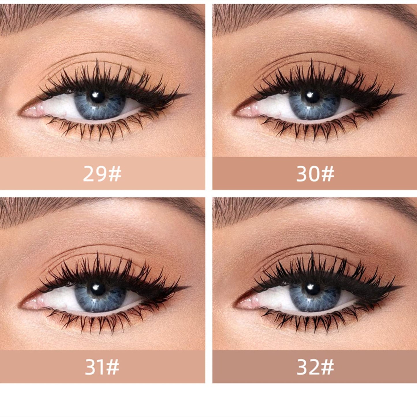 MAEPEOR Matte Liquid Eyeshadow | 8 Neutral Nude Shades – Matte, Waterproof, Long-Lasting