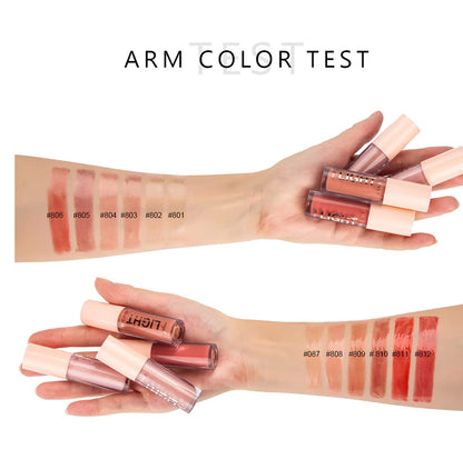 MAEPEOR Moisturizing Lip Gloss Set 6PCS – Neutral Nude, Nourishing & Glossy Lips