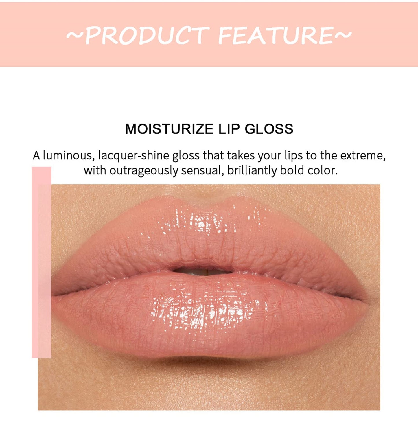 MAEPEOR Moisturizing Lip Gloss Set 6PCS – Neutral Nude, Nourishing & Glossy Lips