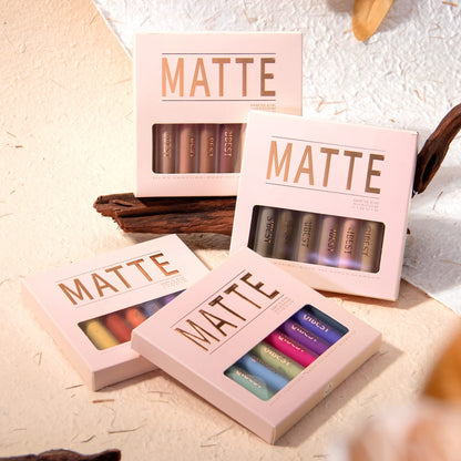 MAEPEOR Matte Liquid Eyeshadow – 8 Neutral Nude Shades | Waterproof, Long-Lasting & Lightweight