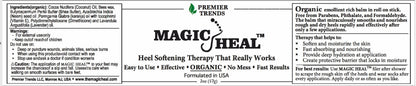 MagicHeal Heel Therapy – Hydrating Organic Foot Cream for Dry, Cracked Heels | MAGIC HEAL