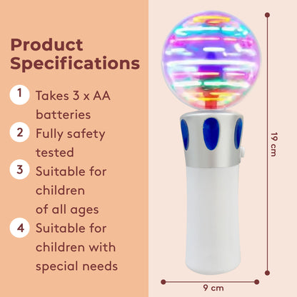 Musical Sensory Light Up Wand - Sensory Lights For Special Needs