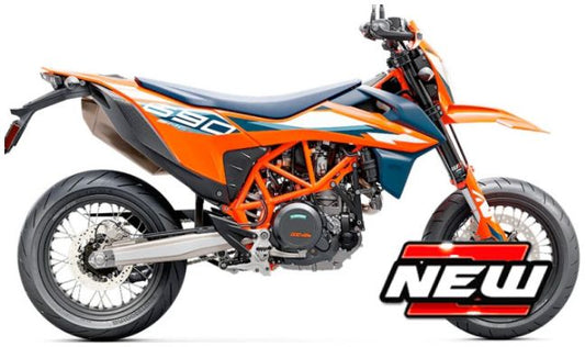 KTM 690 SMC R orange/blue/white 1:12 Scale Maisto Diecast Model