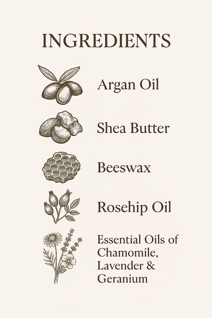 Shea Butter & Argan Oil Balm – Natural Moisturizer | Maison Andeve