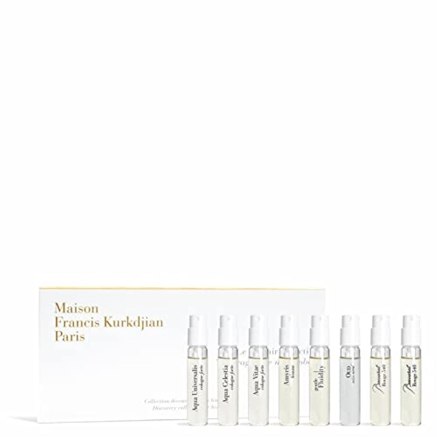 Maison Francis Kurkdjian Discovery Collection For Her – 8 x 0.06 Fl Oz Fragrance Set