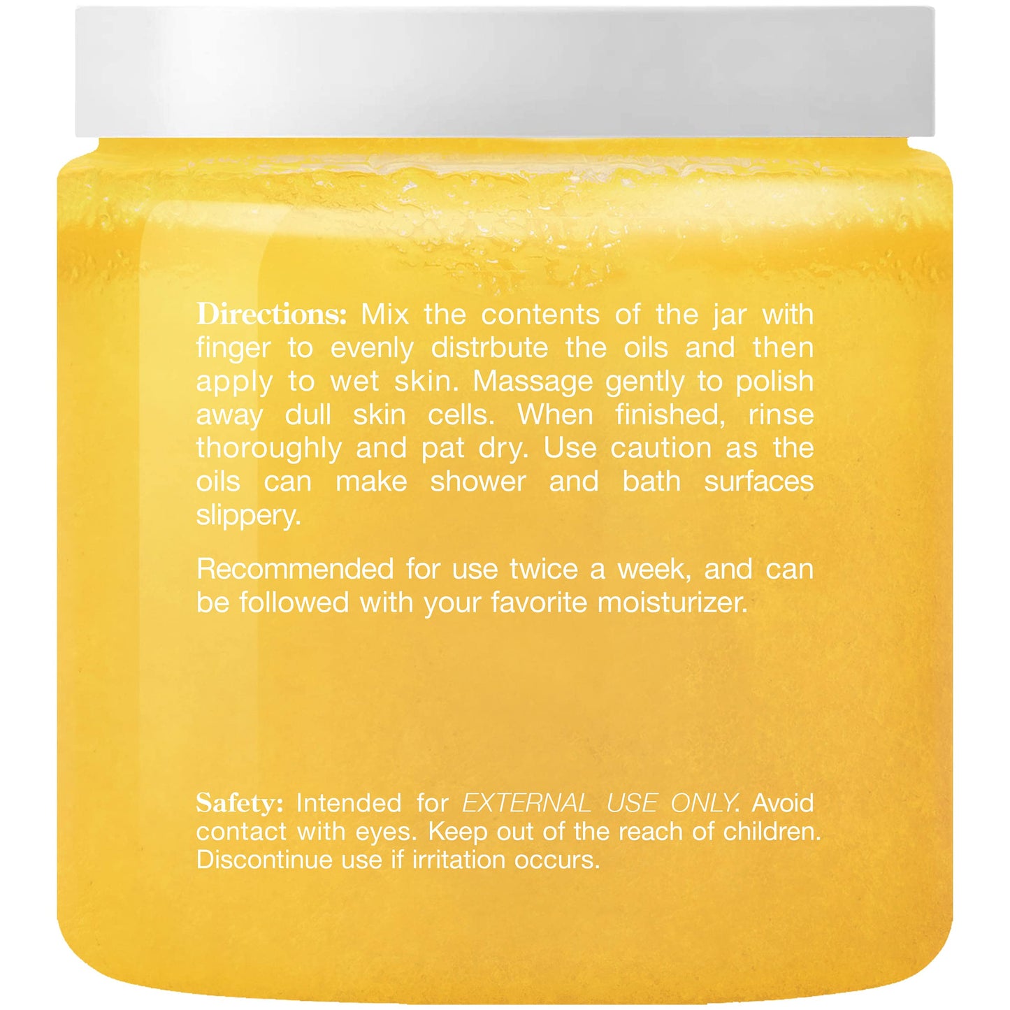 Majestic Pure Sweet Orange Body Scrub – Exfoliating Skin Care (10 oz)