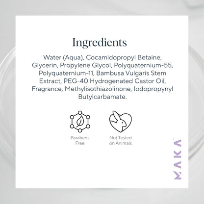 Maka Essentials Fixing & Volumizing Hair Mousse – Strong Hold, Root Lift & Curl Definition