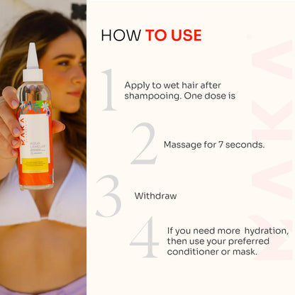 MAKA Essentials Lamellar Water Conditioner – 8 Oz for Instant Smooth, Soft Hair